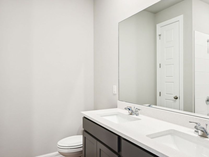 Bathroom in the Dove floorplan at 44331 Frontier Dr