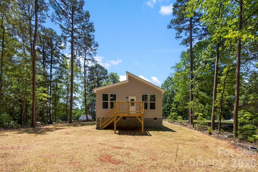 Exterior details and patio area of a home in , Kannapolis (Image 27).