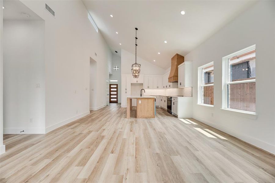 Furnished interior view inside a new home in , Greenville (Image 7).