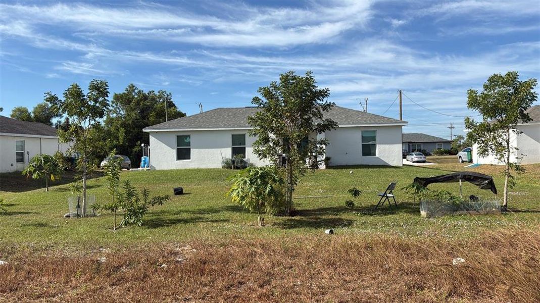 Exterior details and patio area of a home in , Cape Coral (Image 3). Exterior details and patio area of a home in , Cape Coral (Image 3).