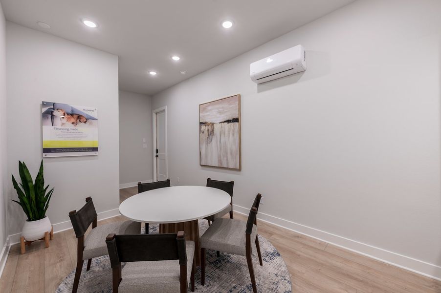 Representative furnished interior of a home built from the Meritage by Tri Pointe Homes in Legacy Grove, Montgomery (Image 65).