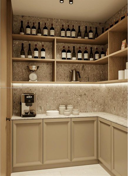 Close-up of interior finishes inside a home in , Coral Gables (Image 23).