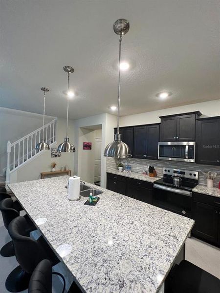 Furnished interior view inside a new home in , Clermont (Image 8). Furnished interior view inside a new home in , Clermont (Image 8).