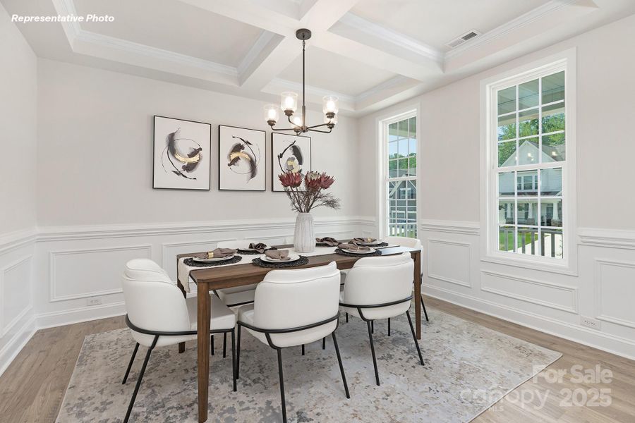 Furnished interior view inside a new home in Sylvan Creek, Denver (Image 16).