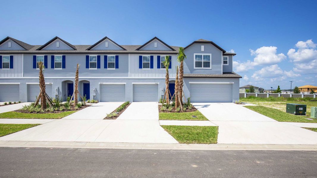 Representative exterior photo of a completed home built from the St Sebastian by Maronda Homes in Mirada, San Antonio, FL (Image 21).