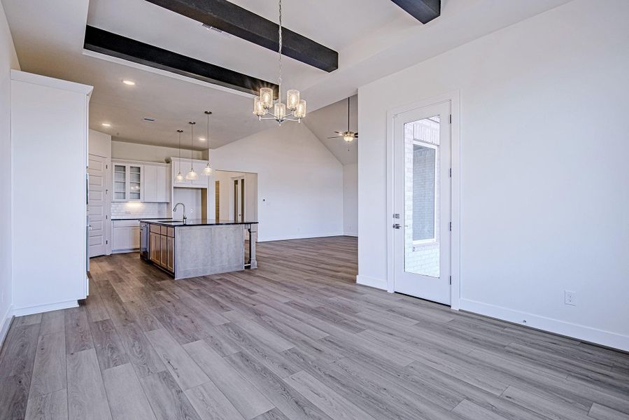 Spacious, unfurnished interior of a new home in WaterStone, Montgomery (Image 11).