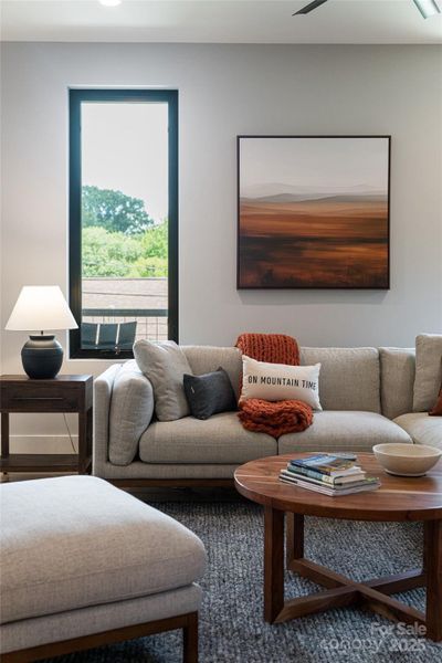 Furnished interior view inside a new home in , Asheville (Image 6).