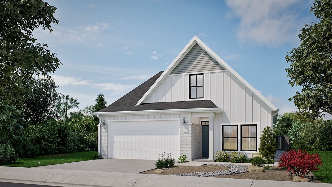 Representative exterior photo of a completed home built from the Gladstone by Epcon Communities in Chipeta Hollows, Grand Junction, CO (Image 6).