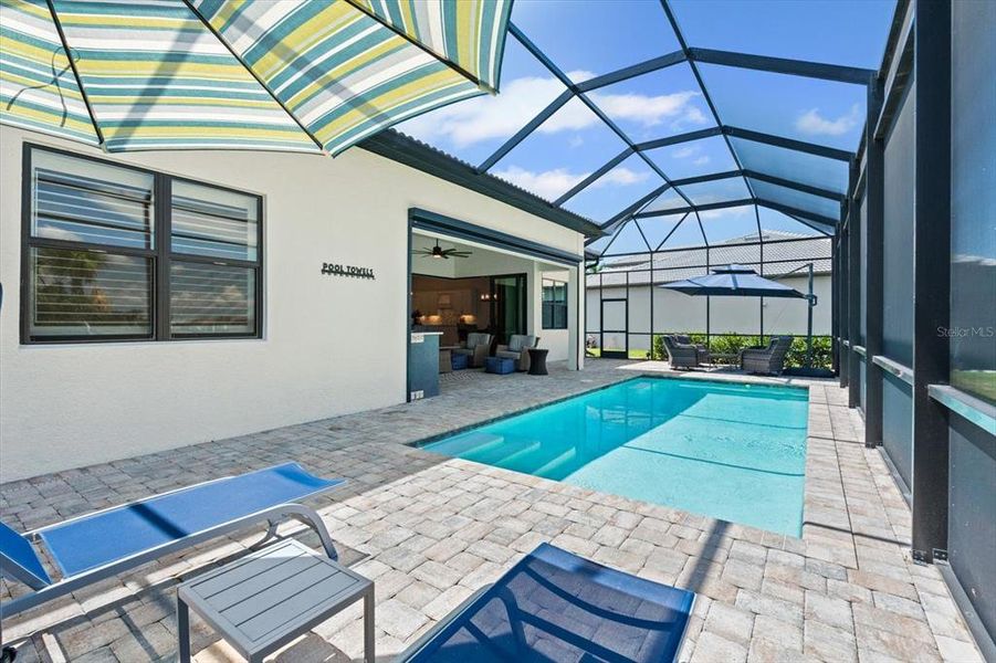 Exterior details and patio area of a home in , Alva (Image 3). Exterior details and patio area of a home in , Alva (Image 3).