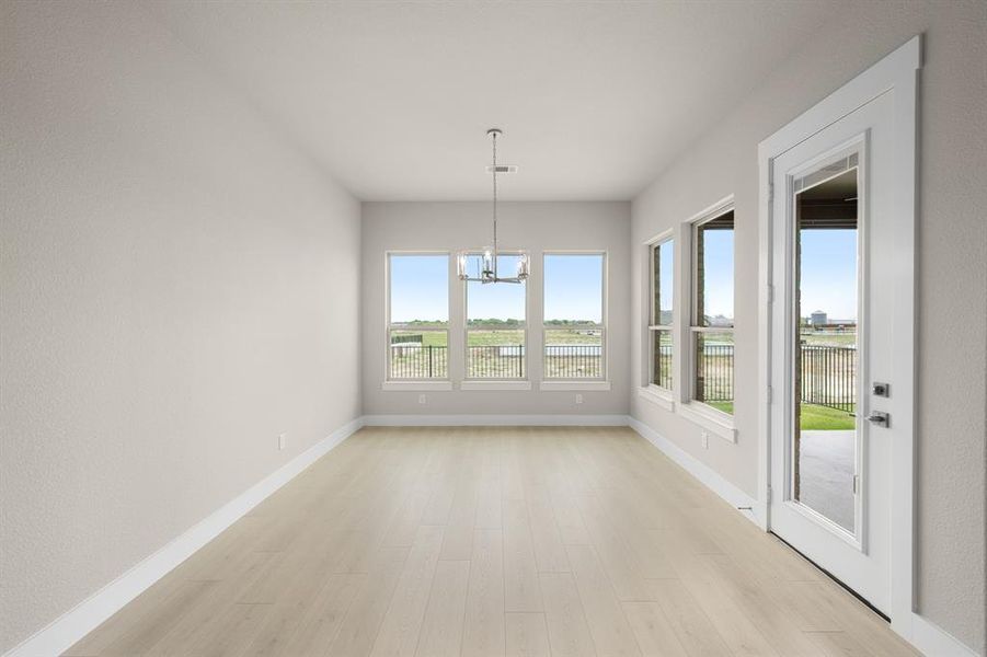 Spacious, unfurnished interior of a new home in Ladera at Timberbrook, Justin (Image 21). Spacious, unfurnished interior of a new home in Ladera at Timberbrook, Justin (Image 21).