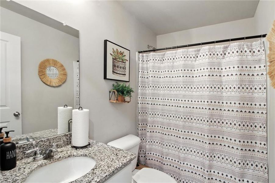 Furnished interior view inside a new home in , Dallas (Image 15).