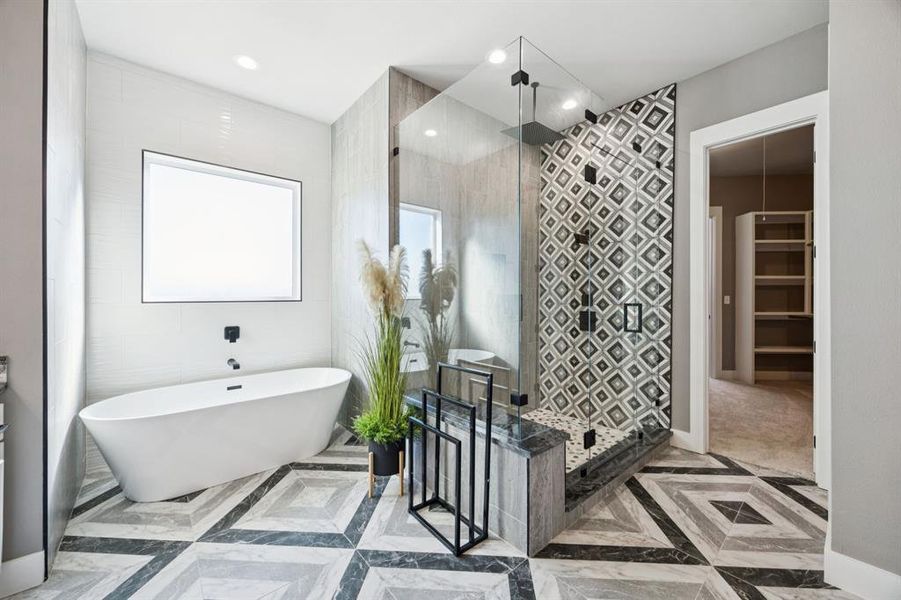 Furnished interior view inside a new home in , Lone Oak (Image 22).