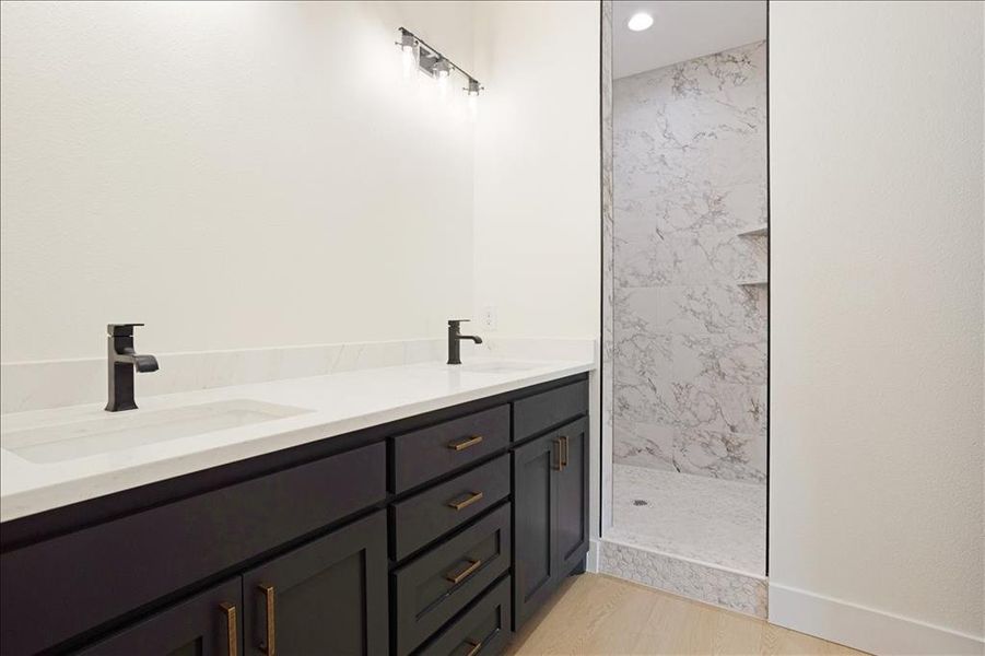 Furnished interior view inside a new home in , Pottsboro (Image 11).