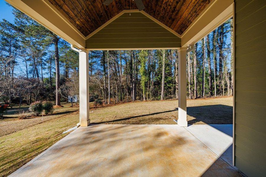 Exterior details and patio area of a home in , Carrollton (Image 27).