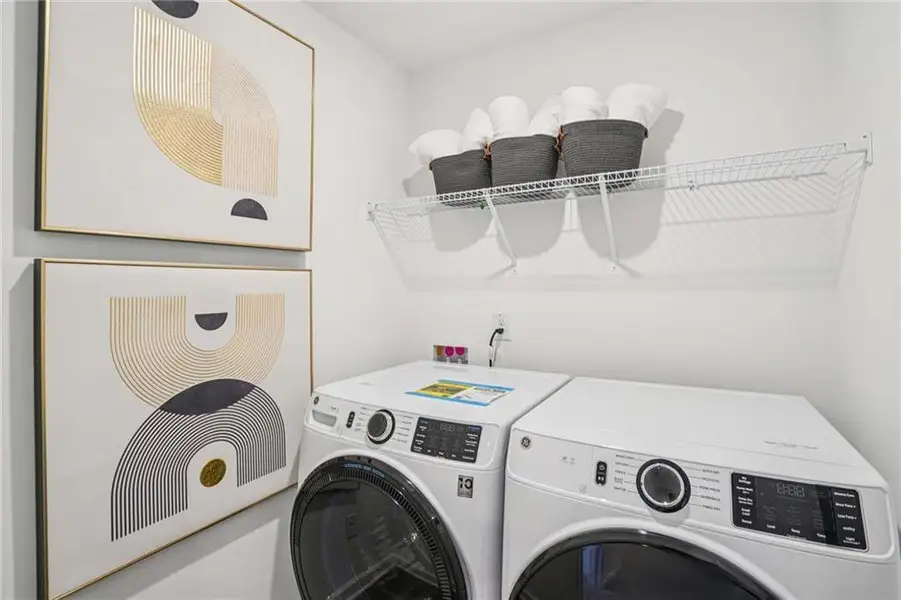 Furnished interior view inside a new home in Leydenview, Mableton (Image 9).