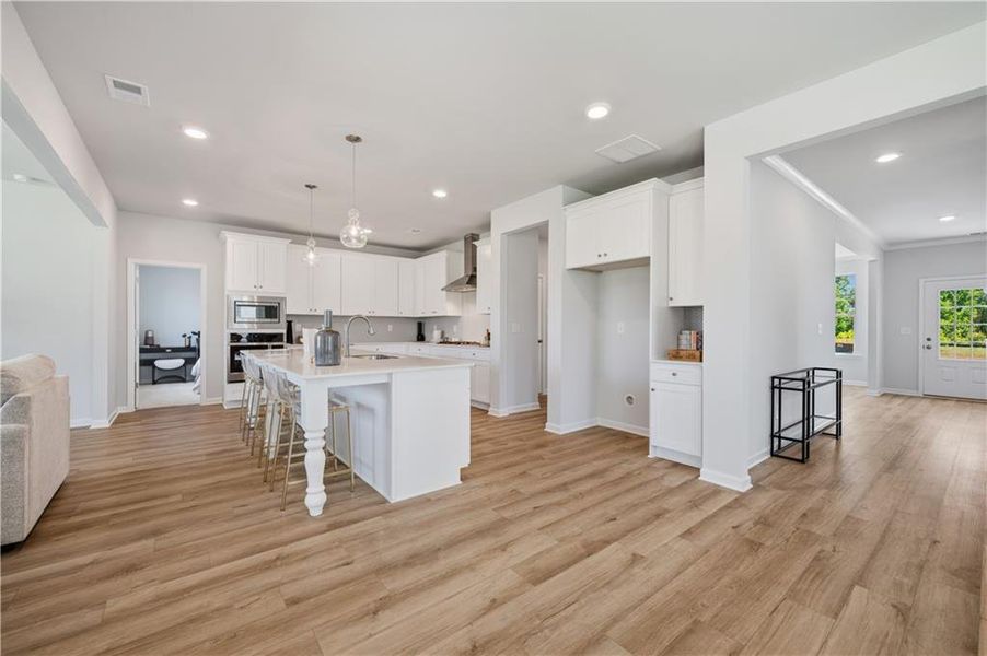 Furnished interior view inside a new home in Brighton, Locust Grove (Image 15).
