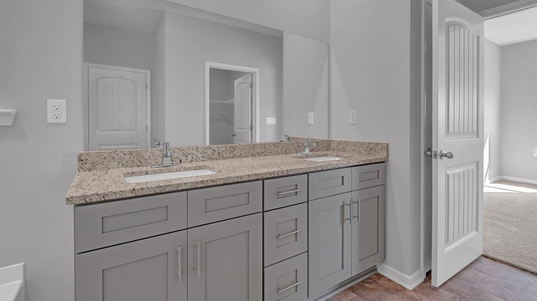 Furnished interior view inside a new home in Hedge Rose, Somerville (Image 13).