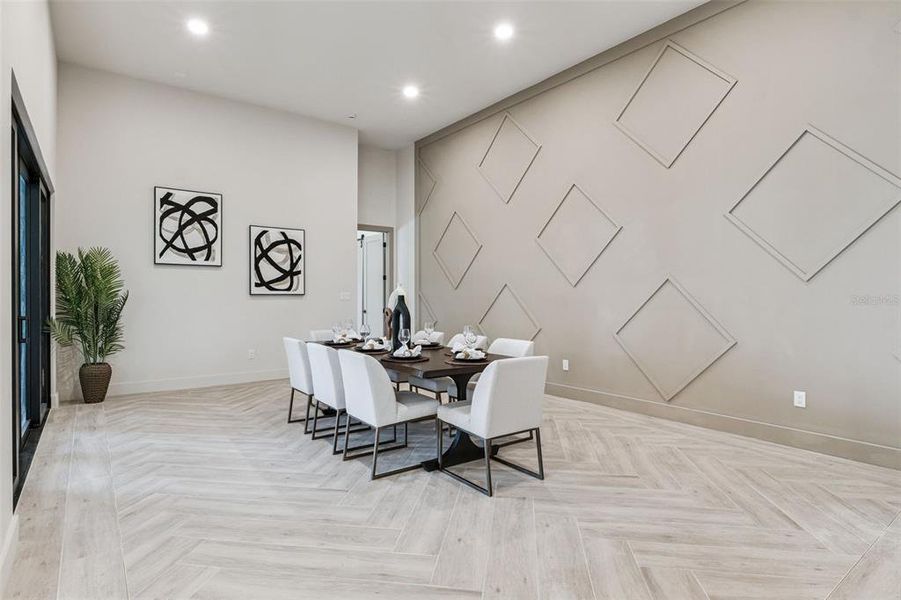 Furnished interior view inside a new home in , Winter Springs (Image 31).