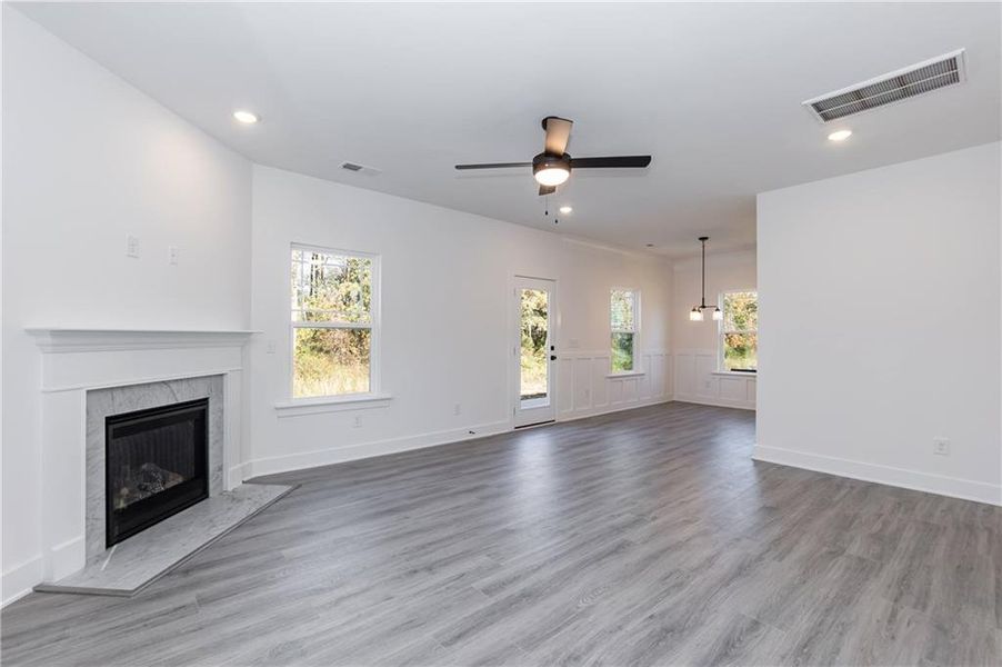 Spacious, unfurnished interior of a new home in Magnolia Villas, Cornelia (Image 15). Spacious, unfurnished interior of a new home in Magnolia Villas, Cornelia (Image 15).