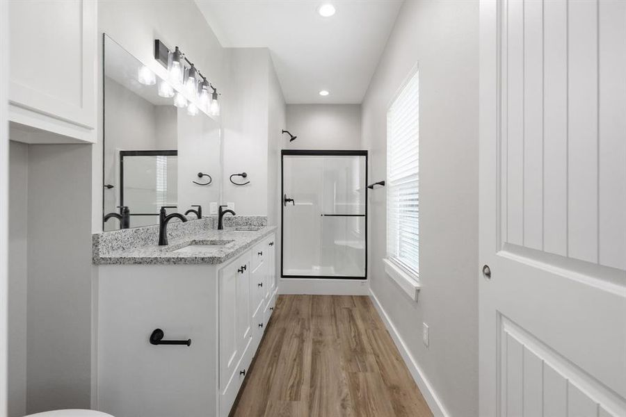 Furnished interior view inside a new home in , Sulphur Springs (Image 5). Furnished interior view inside a new home in , Sulphur Springs (Image 5).