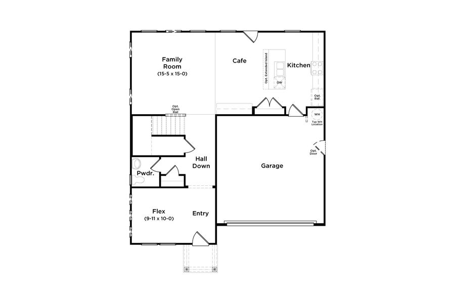2D floor plan layout of this home in McClure Farms, Columbia, TN (Image 21). 2D floor plan layout of this home in McClure Farms, Columbia, TN (Image 21).
