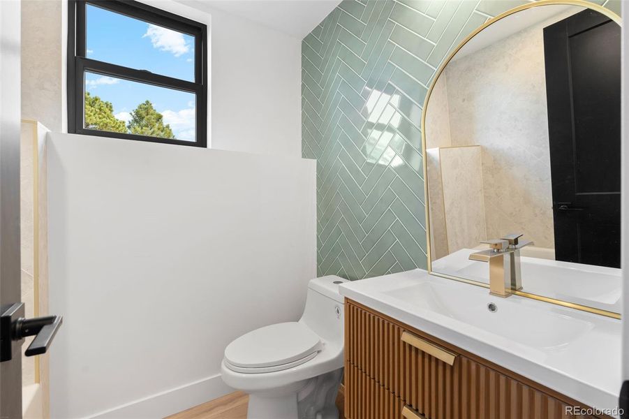 Furnished interior view inside a new home in , Bailey (Image 40).