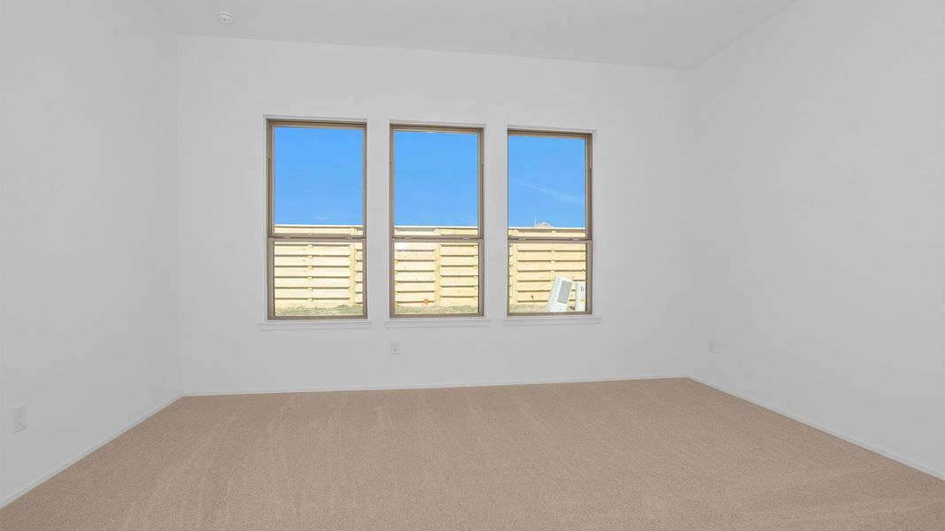 Spacious, unfurnished interior of a new home in Austin Point, Richmond (Image 5).