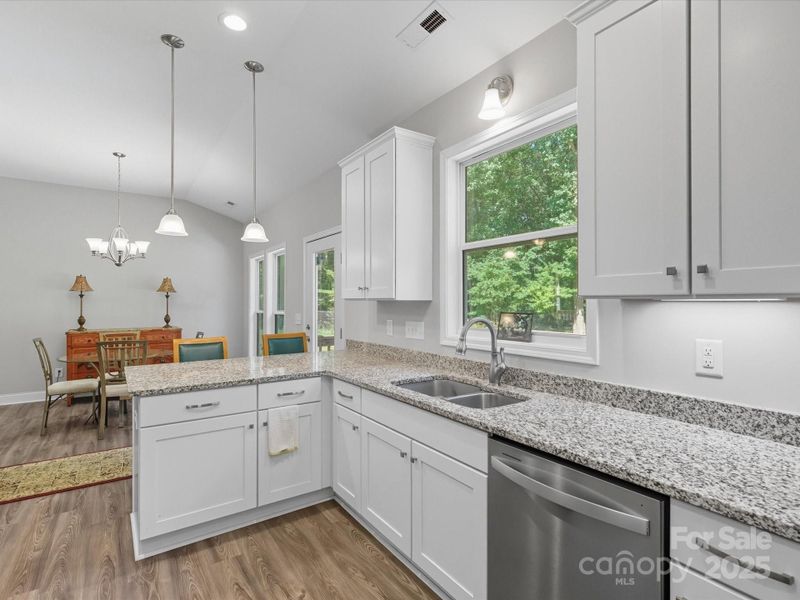 Furnished interior view inside a new home in , Wingate (Image 4).