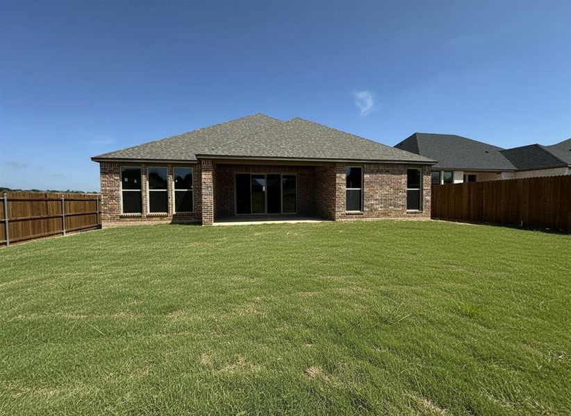 Exterior details and patio area of a home in , Cleburne (Image 3). Exterior details and patio area of a home in , Cleburne (Image 3).