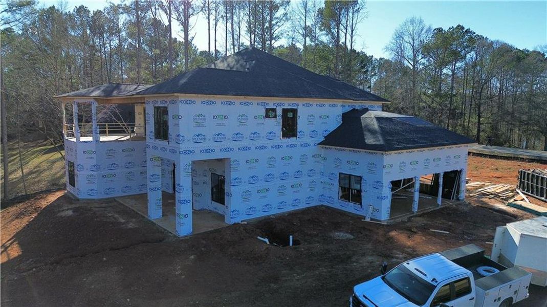 In-progress construction of a new home in , McDonough, GA (Image 26).