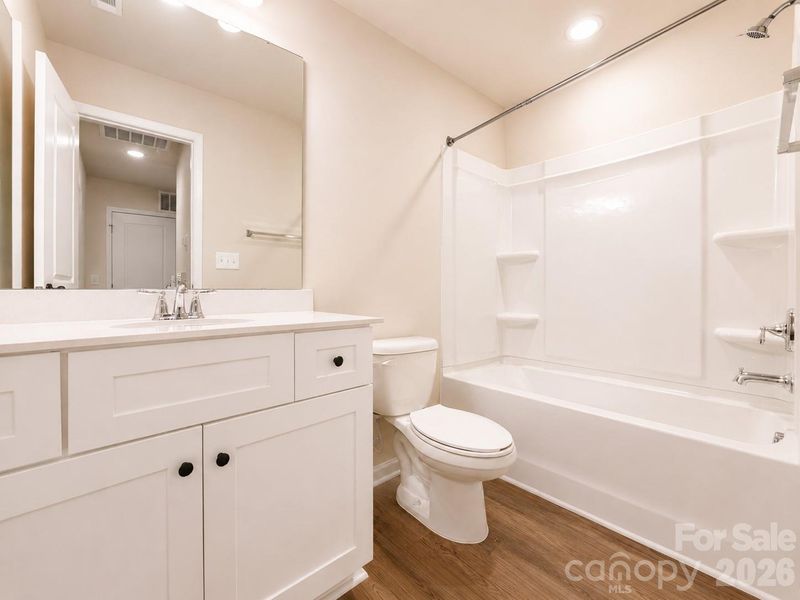 Furnished interior view inside a new home in , Charlotte (Image 8).