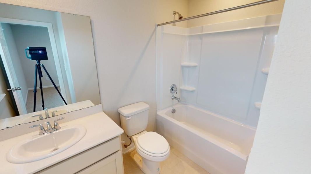 Furnished interior view inside a new home in RiverTown, St. Johns (Image 10).
