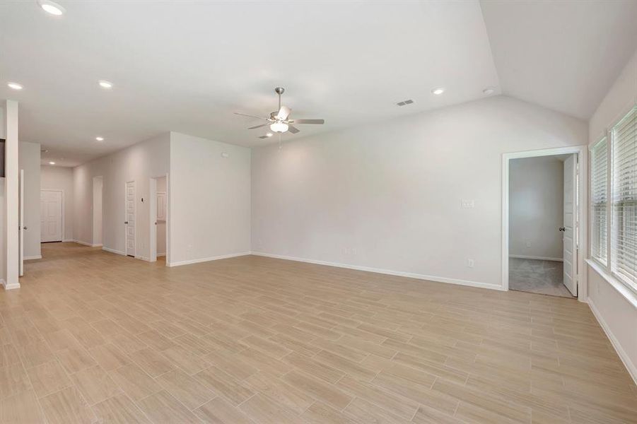 Spacious, unfurnished interior of a new home in Kings Way, Denton (Image 25). Spacious, unfurnished interior of a new home in Kings Way, Denton (Image 25).