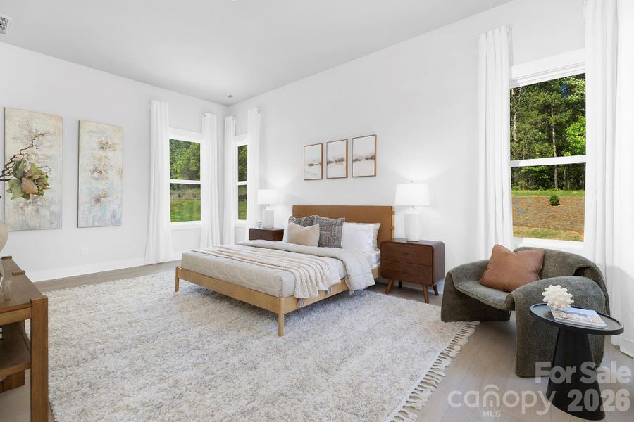 Furnished interior view inside a new home in Lakeside Pointe, Sherrills Ford (Image 4).