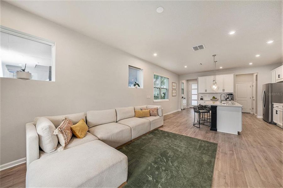 Furnished interior view inside a new home in , Wesley Chapel (Image 6). Furnished interior view inside a new home in , Wesley Chapel (Image 6).