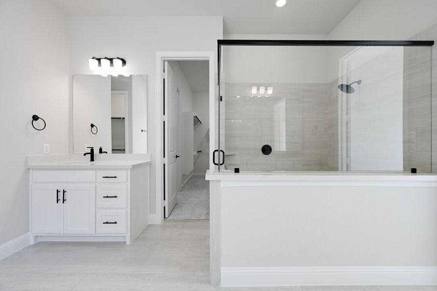 Representative furnished interior of a home built from the Victoria by Taylor Morrison in The Ranch at Uptown Celina, Celina (Image 9).