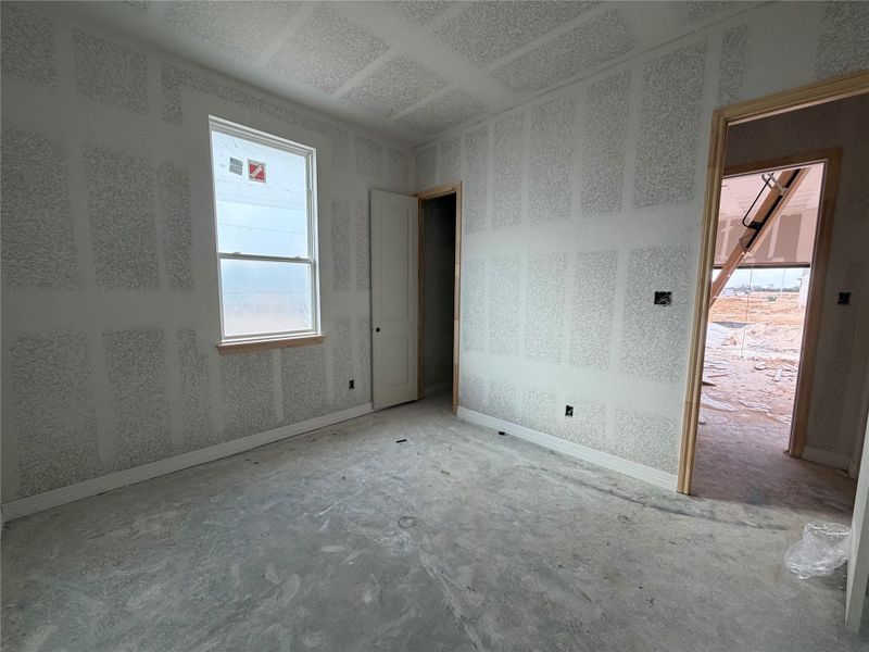 In-progress construction of a new home in Bergamo, Katy, TX (Image 12).