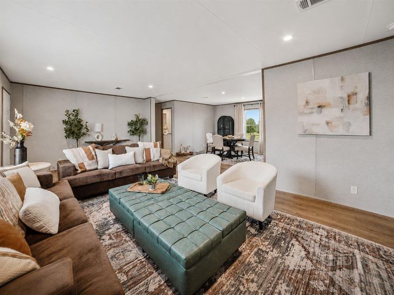 Furnished interior view inside a new home in , Poolville (Image 6).