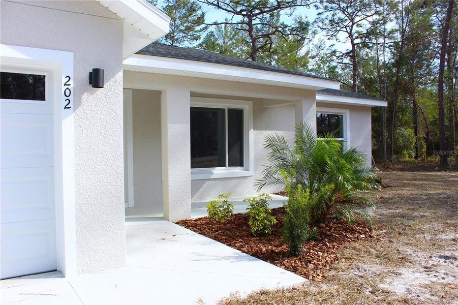 Exterior details and patio area of a home in , Ocklawaha (Image 27).