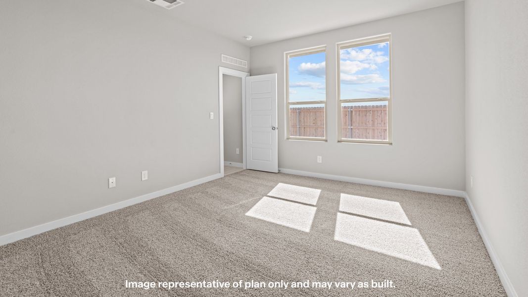 Spacious, unfurnished interior of a new home in Legacy South, Midland (Image 13). Spacious, unfurnished interior of a new home in Legacy South, Midland (Image 13).