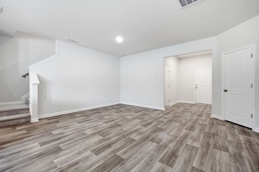 Spacious, unfurnished interior of a new home in Carpenter Falls, Durham (Image 37).