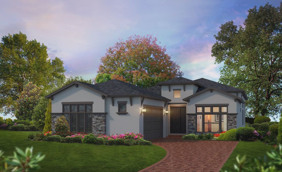 Image 3 representing the Nellie by ICI Homes in Oasis at Hammock Dunes, Palm Coast, FL.