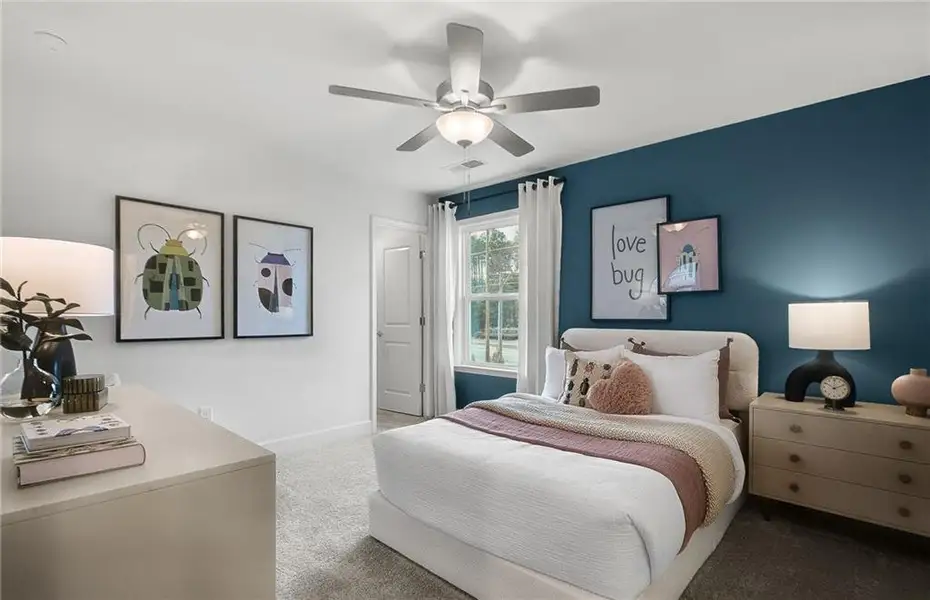 Furnished interior view inside a new home in Anderson Point Estates, McDonough (Image 28).