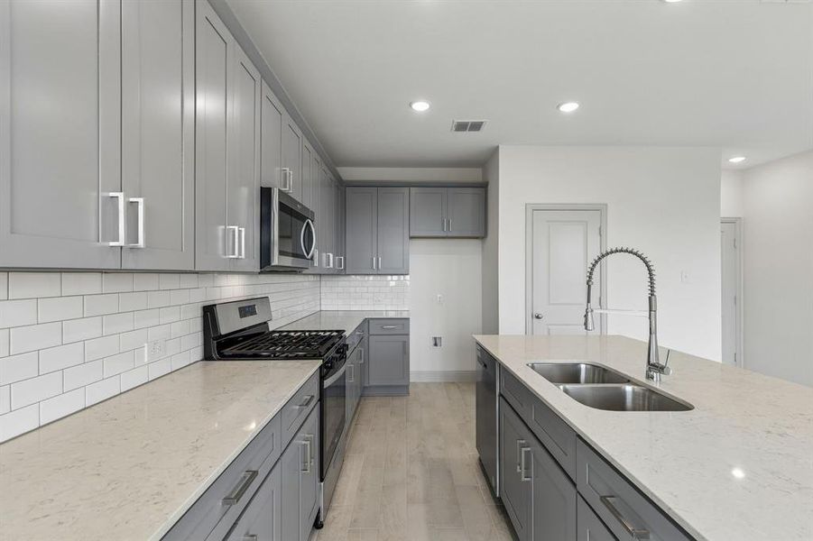 Furnished interior view inside a new home in Bellagio, Forney (Image 4).