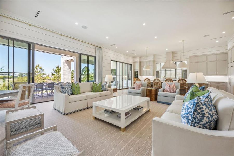 Furnished interior view inside a new home in , Malakoff (Image 7). Furnished interior view inside a new home in , Malakoff (Image 7).