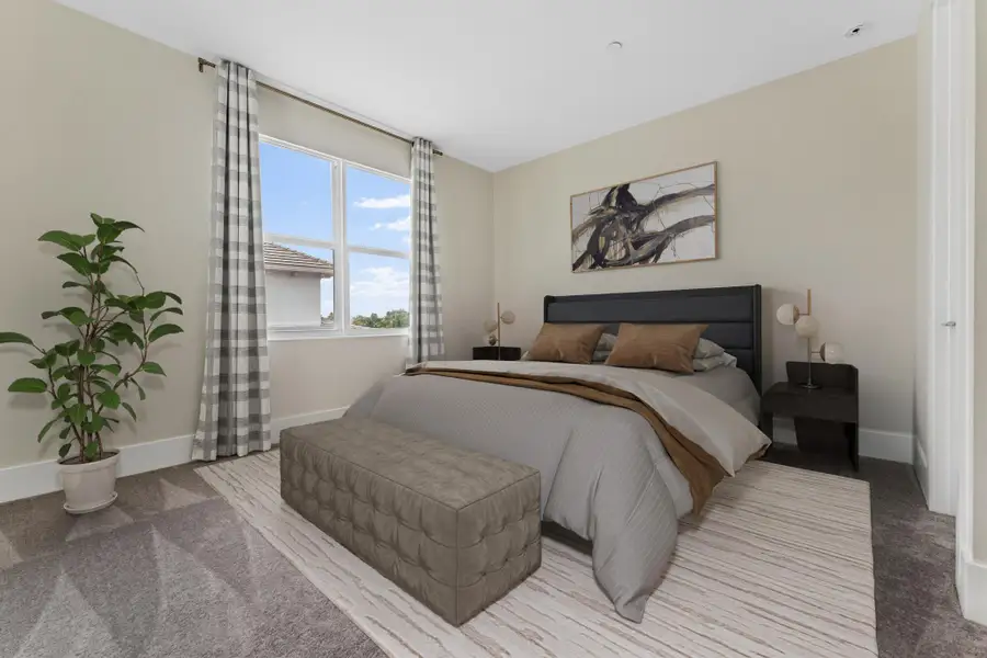Furnished interior view inside a new home in Coral Isles at Avenir, Palm Beach Gardens (Image 3).
