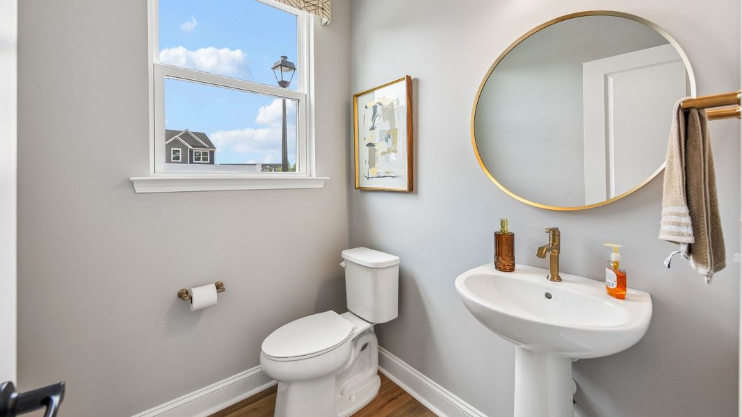 The Rochester Plan by DRB Homes in Odell Park Charlotte NC - Bathroom 1 The Rochester Plan by DRB Homes in Odell Park Charlotte NC - Bathroom 1