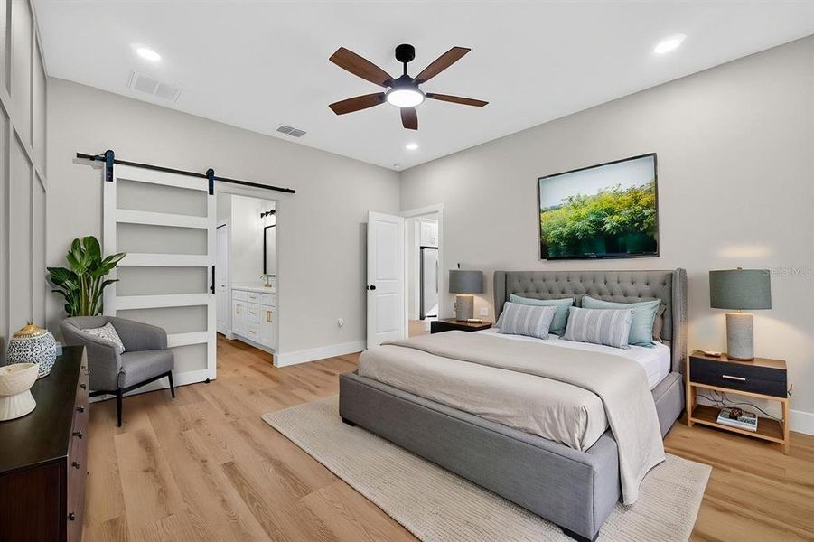 Furnished interior view inside a new home in , Brooksville (Image 20).