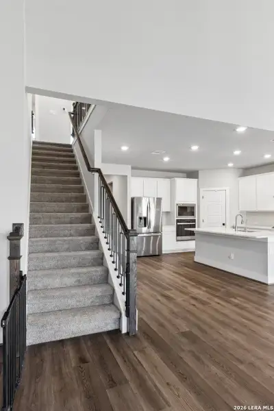 Furnished interior view inside a new home in Autry Pond, San Antonio (Image 6).