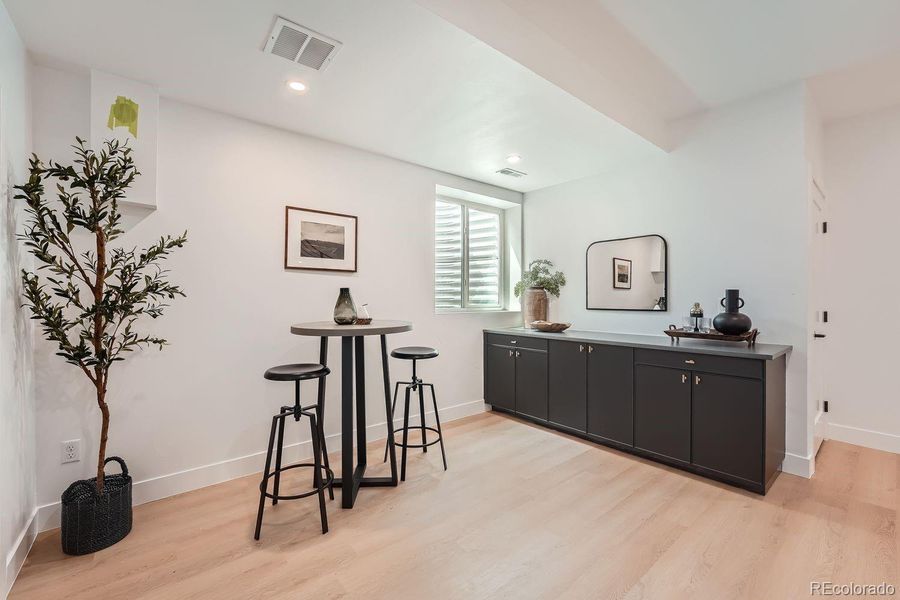 Furnished interior view inside a new home in , Denver (Image 19). Furnished interior view inside a new home in , Denver (Image 19).